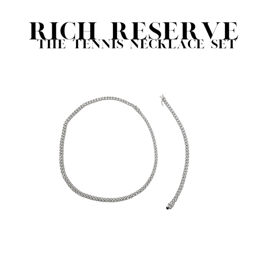 Rich Reserve The Tennis Necklace Set